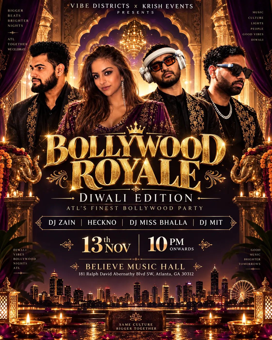 BOLLYWOOD ROYALE: DIWALI EDITION ✨👑