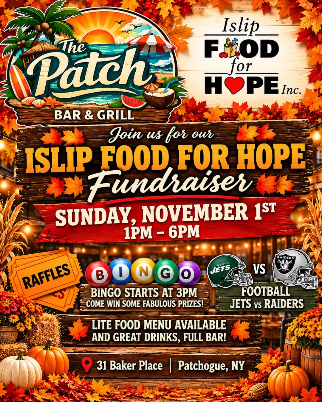 Islip Food for Hope Fundraiser