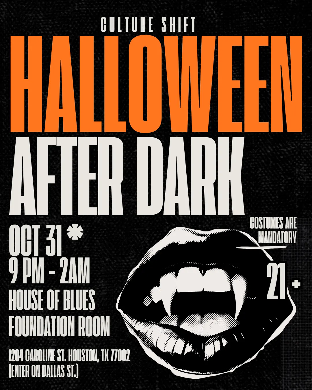 HALLOWEEN AFTER DARK - LIVE AT THE HOUSE OF BLUES