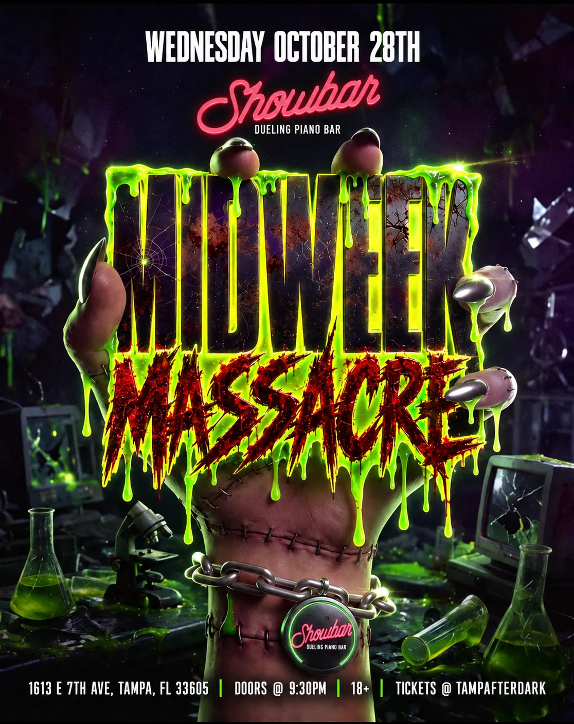 HALLOWEEN WEEK @ SHOWBAR (18+)