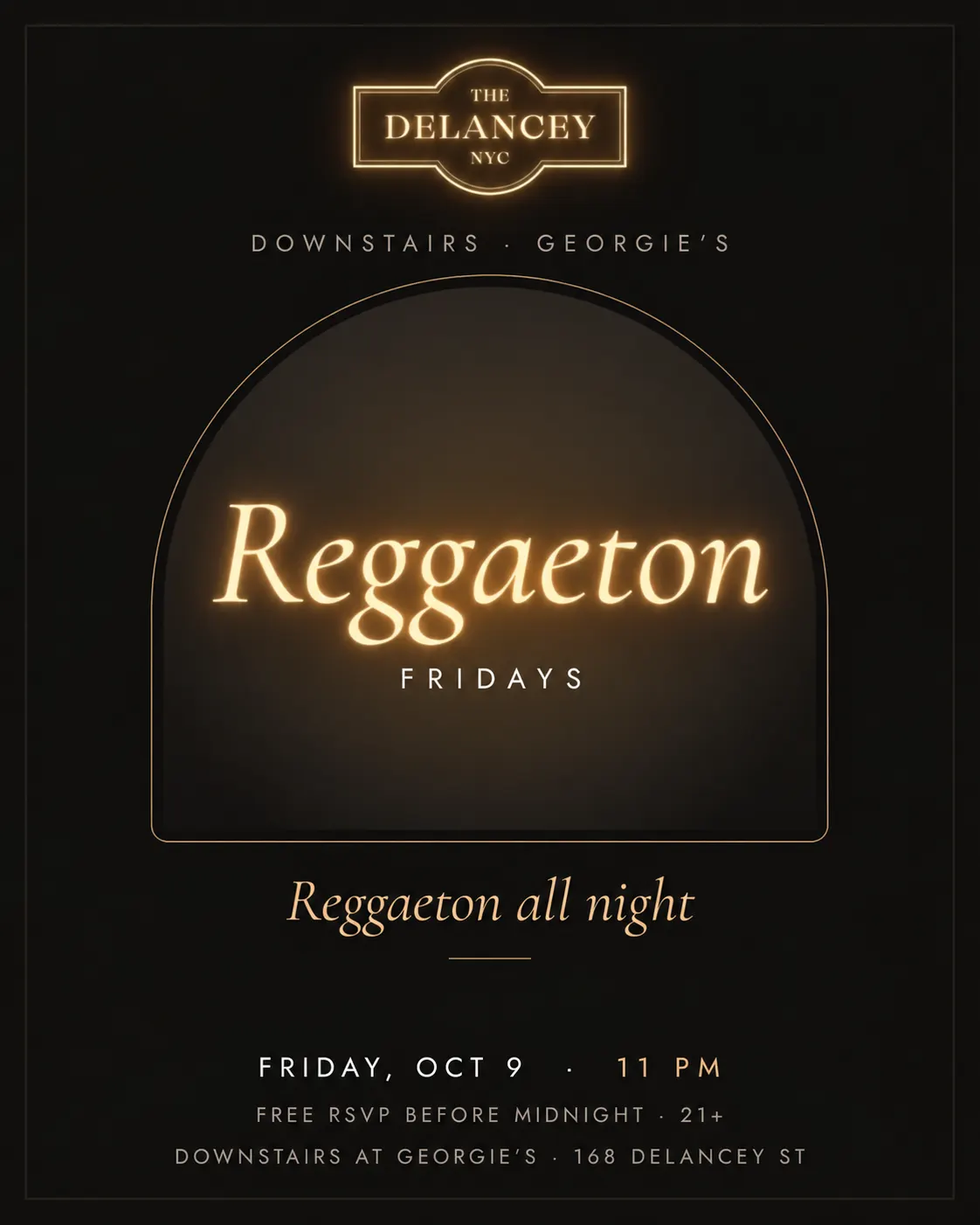 Reggaeton Fridays @ The Delancey