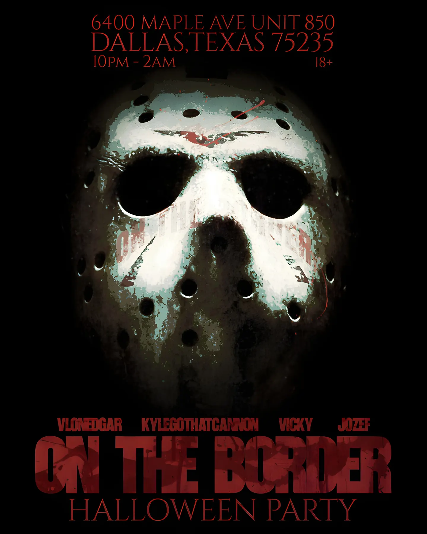 ONTHEBORDER WAREHOUSE HALLOWEEN PARTY