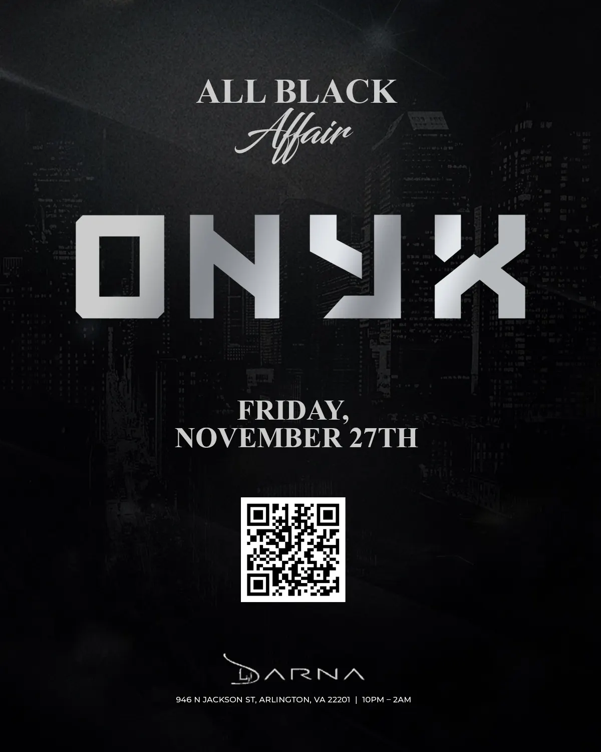 Onyx All Black Affair