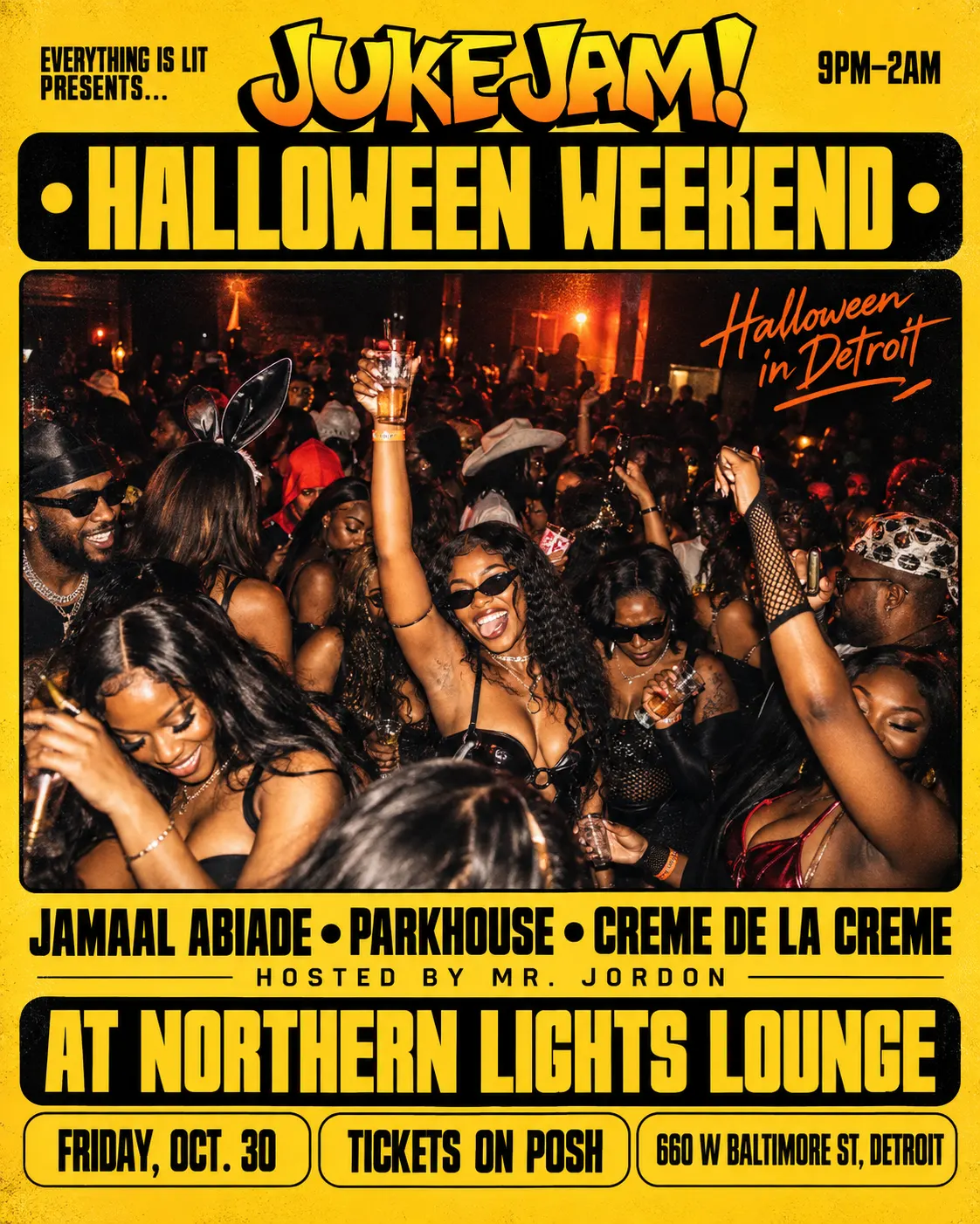 ๐ JUKE JAM: HALLOWEEN WEEKEND ๐ป @ Northern Lights Lounge