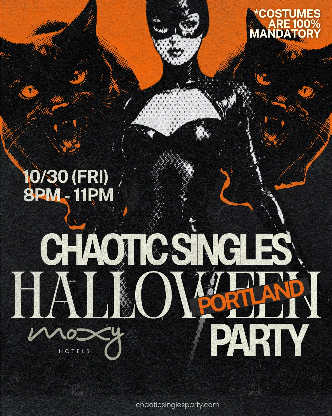 Chaotic Singles HALLOWEEN Party (Portland)