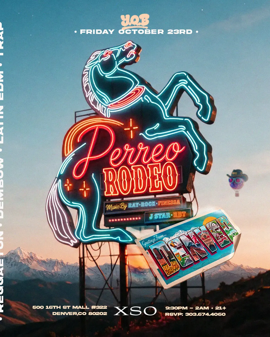 Perreo Rodeo @ XSO: Denver, CO