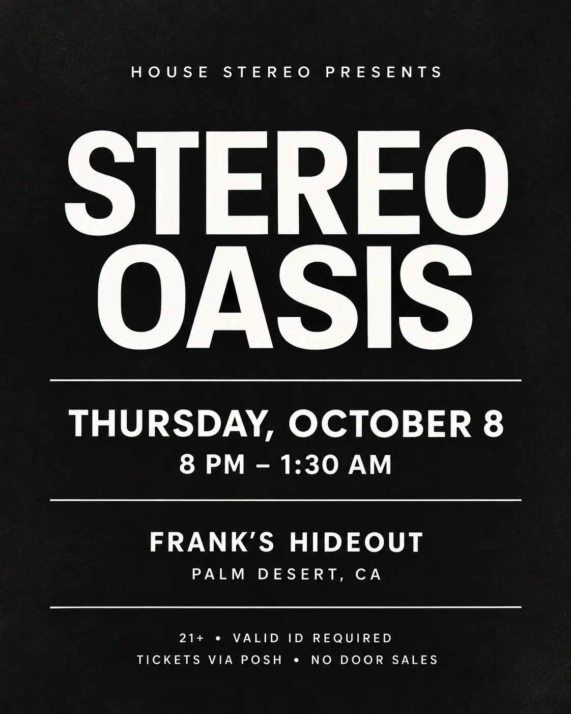 Stereo Oasis