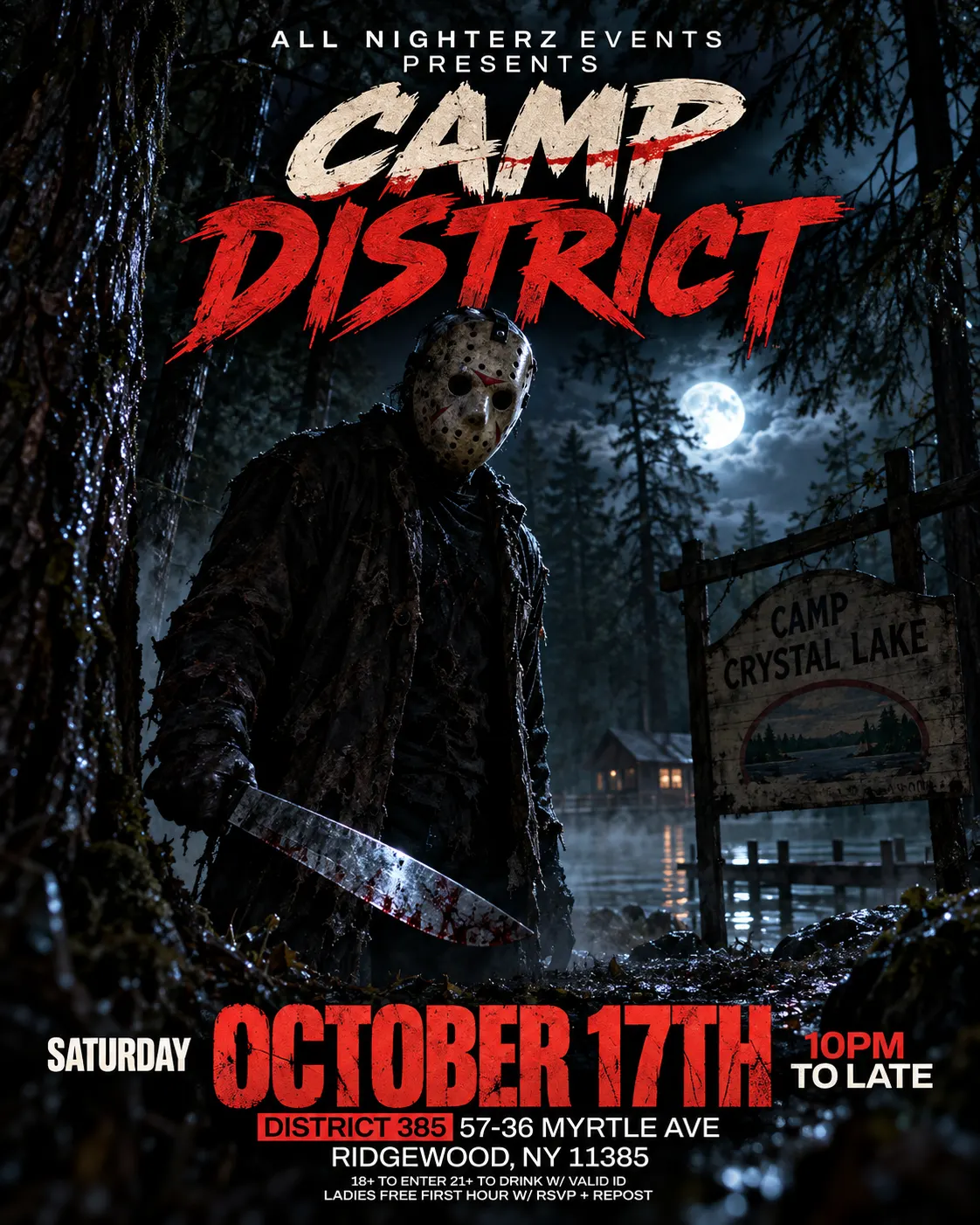 CAMP DISTRICT (18+)