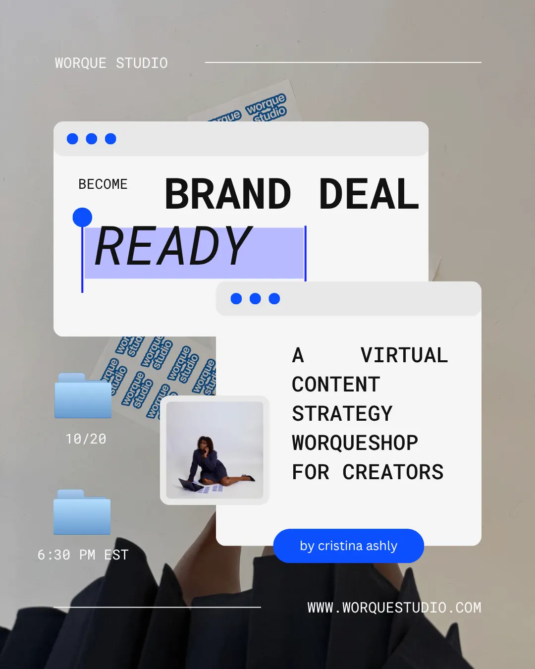 Brand Deal Ready: A Virtual Content Strategy Worqueshop for Creators