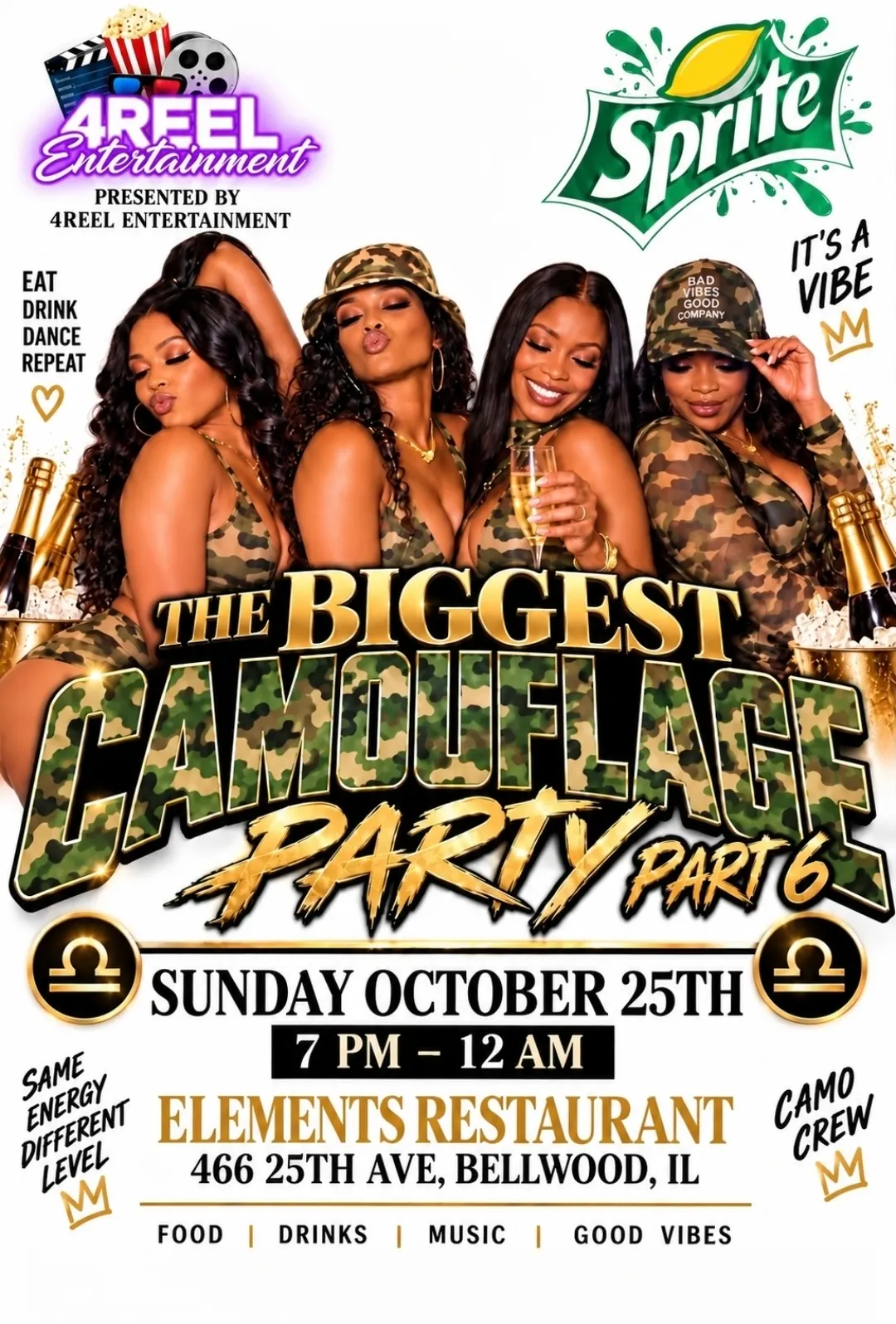 4Reel Entertainment Presents : The Biggest Camouflage Party