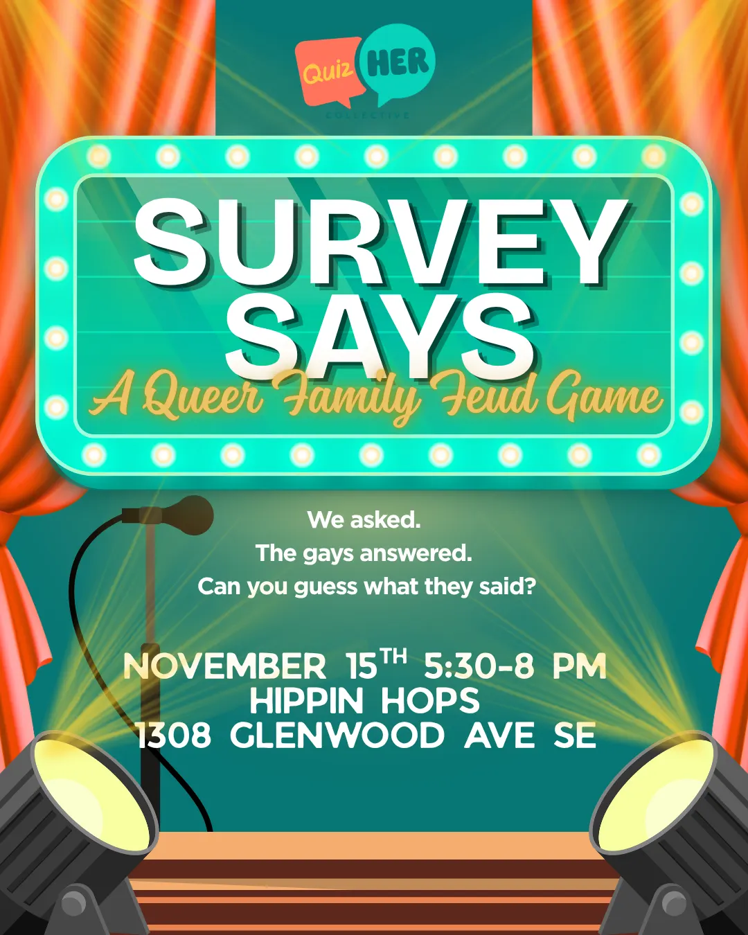 Survey Says: A Queer Family Feud Game