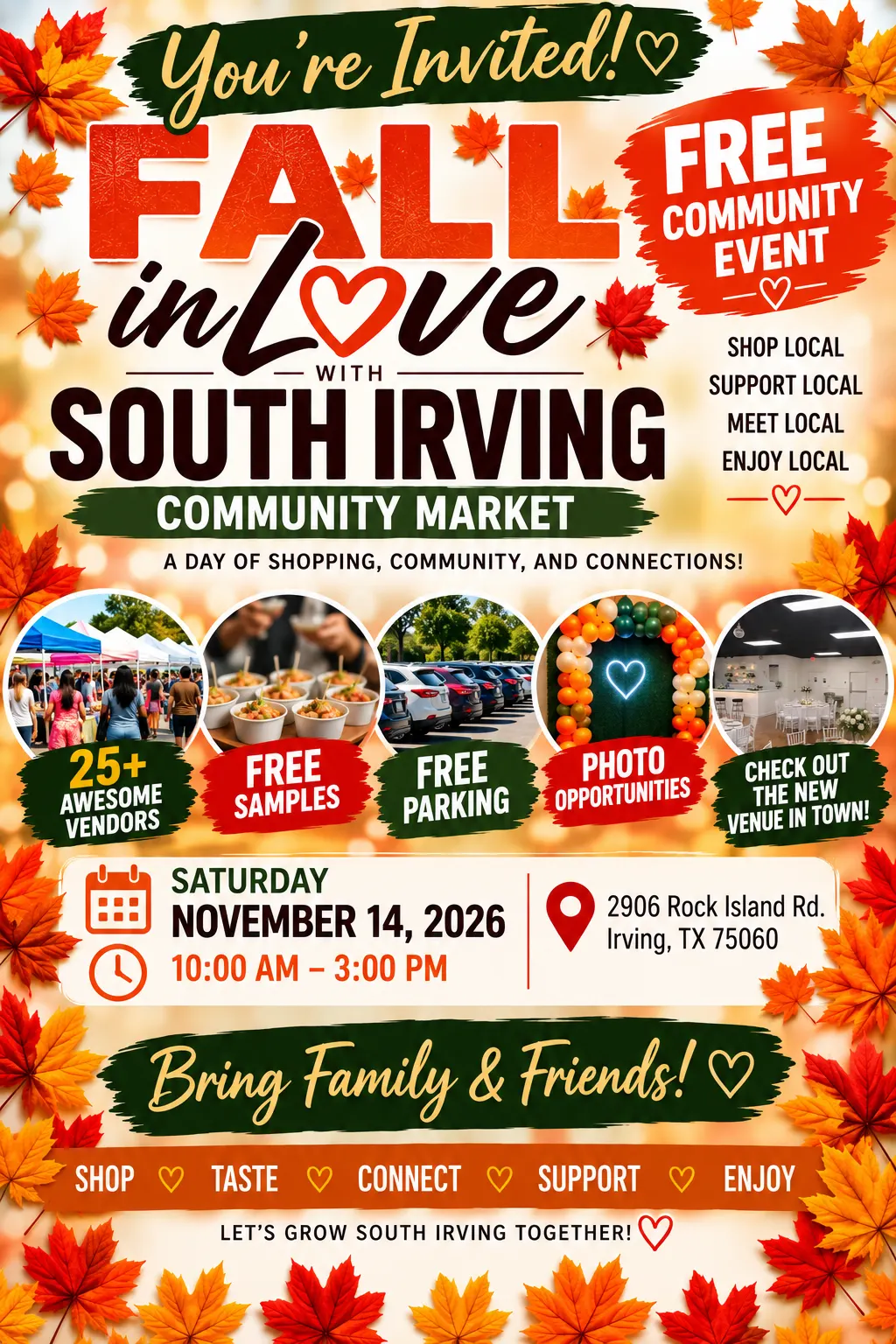 Fall In Love With South Irving