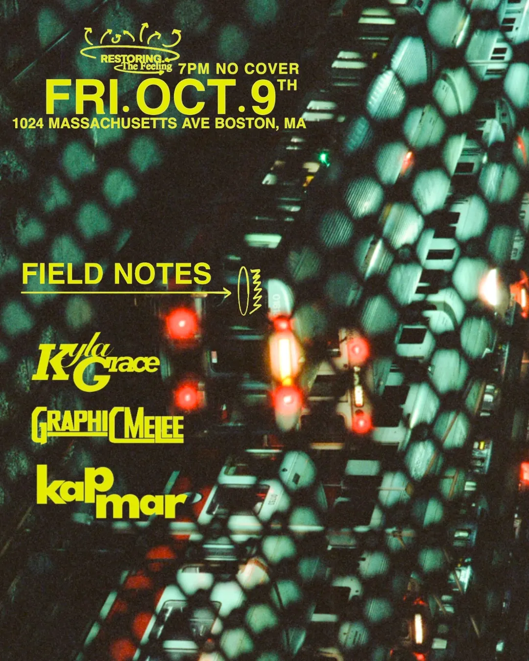 10/9 Field Notes