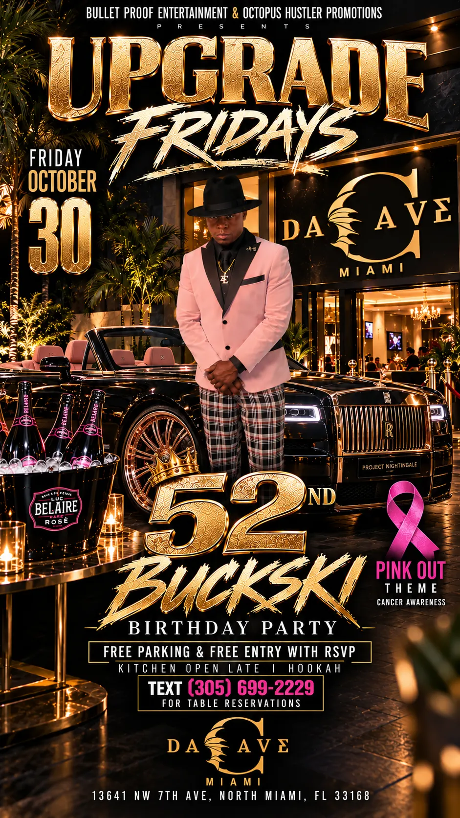 BUCKSKI'S BIRTHDAY @ Da Cave