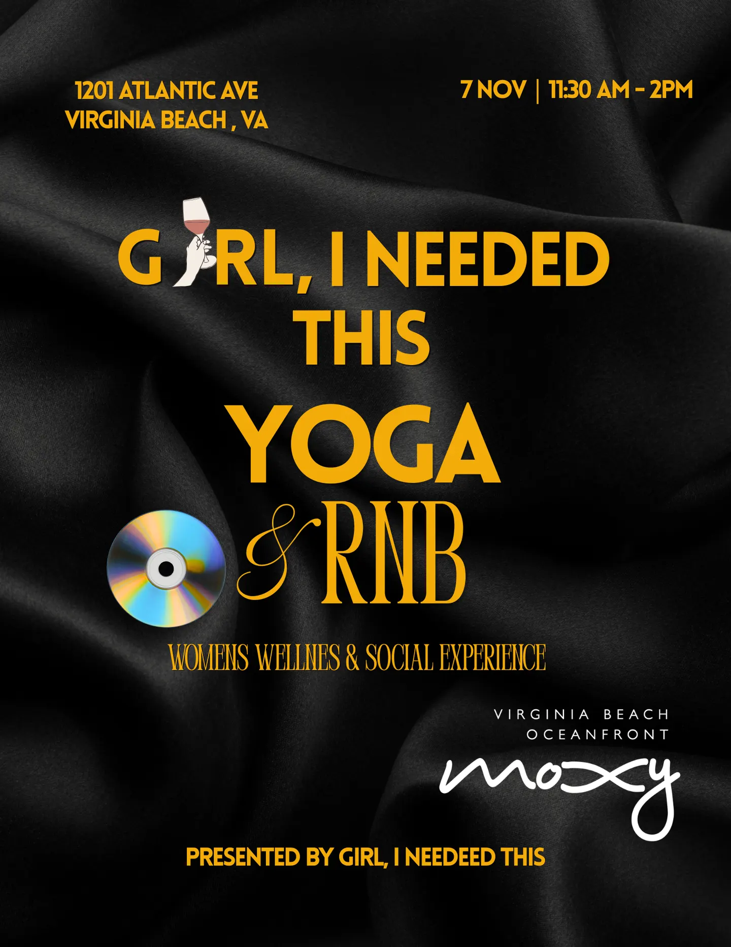 Girl, I Needed This : Yoga & RNB
