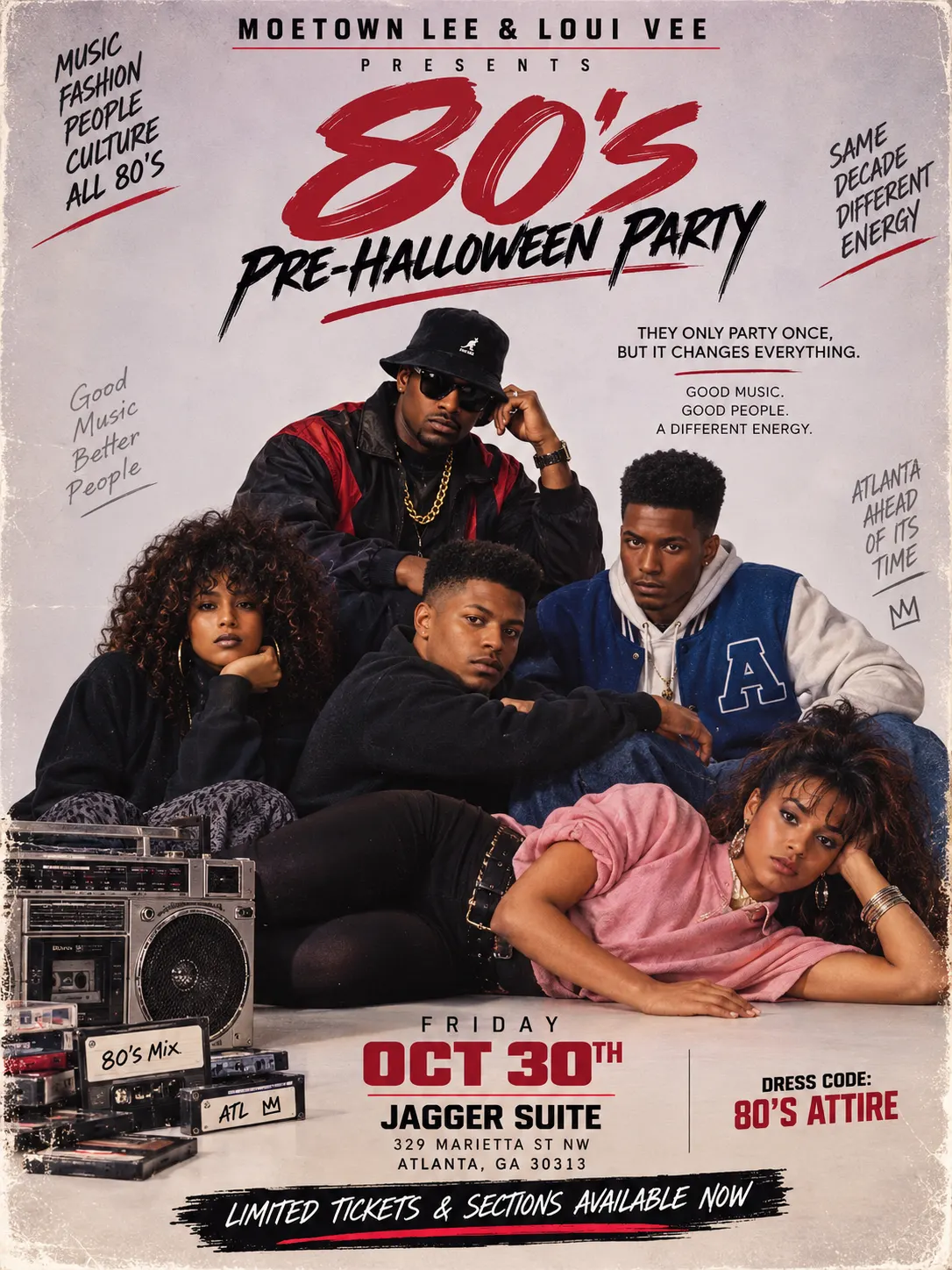 Back To The 80’s Pre-Halloween Party