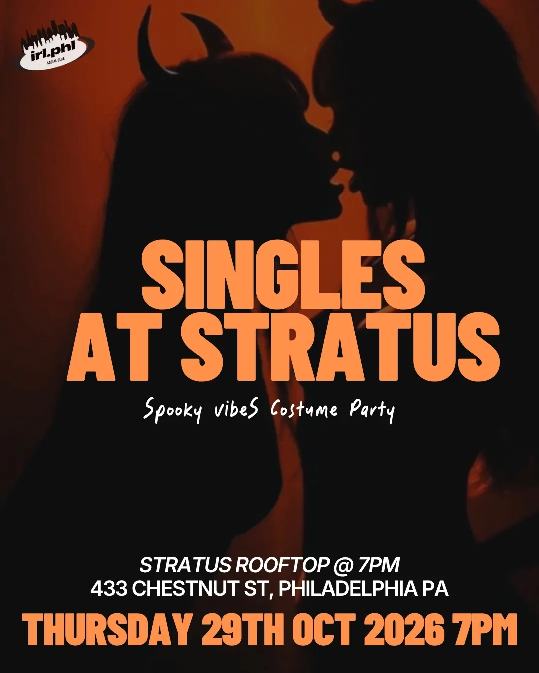 Singles at Stratus: Spooky Costume Party