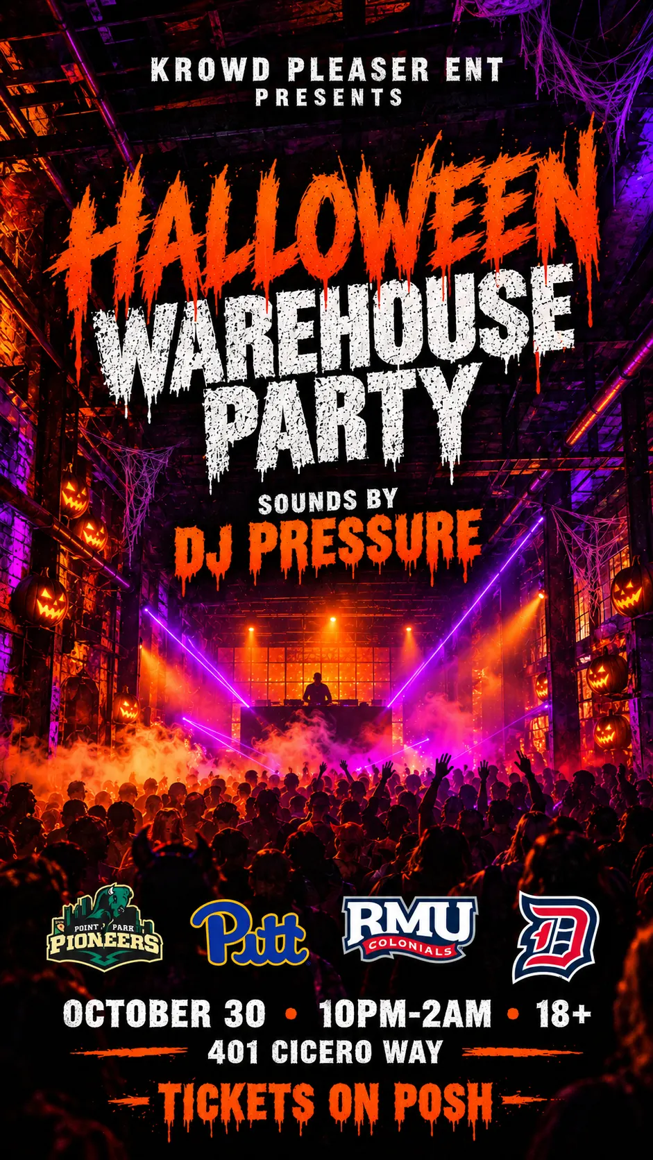 Warehouse Halloween Party