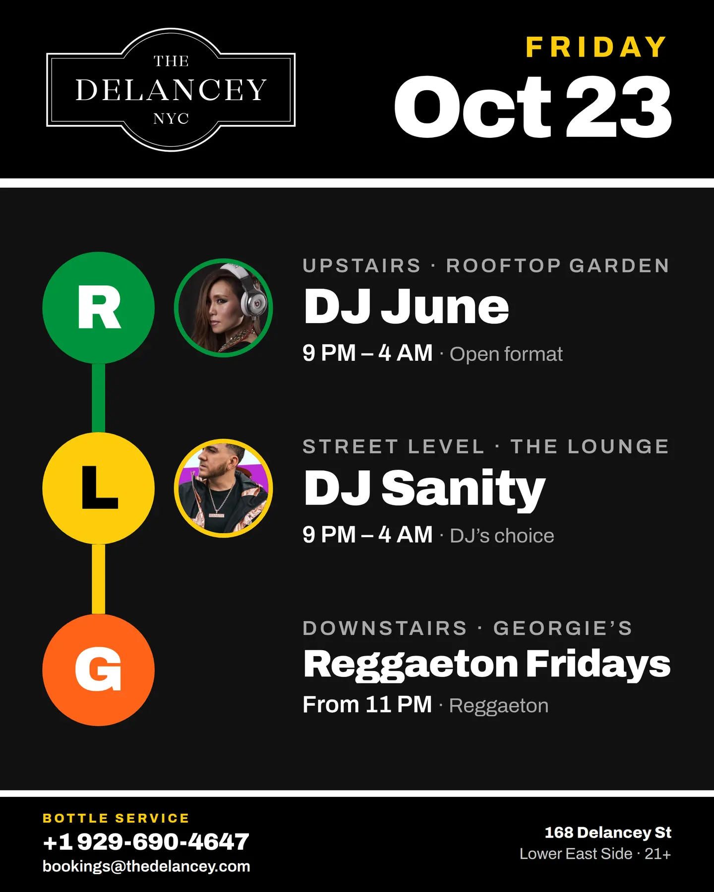 Fridays @ The Delancey