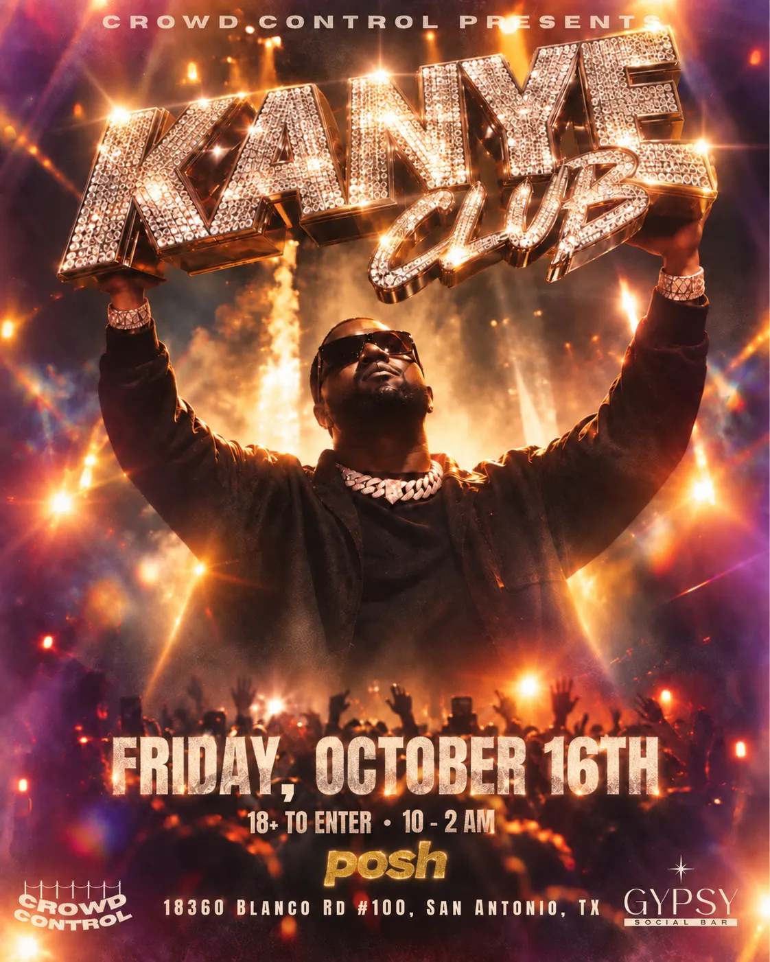 KANYE CLUB - SAN ANTONIO, TEXAS