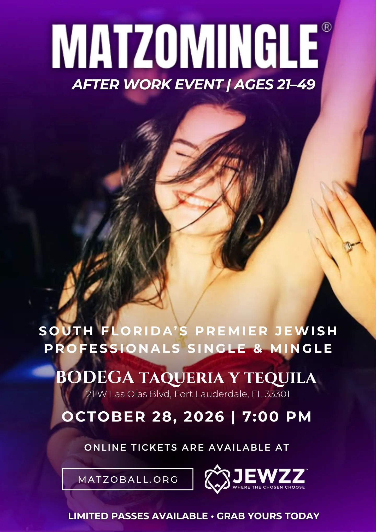 MATZOMINGLE® AFTER WORK @ Fort Lauderdale October 2026