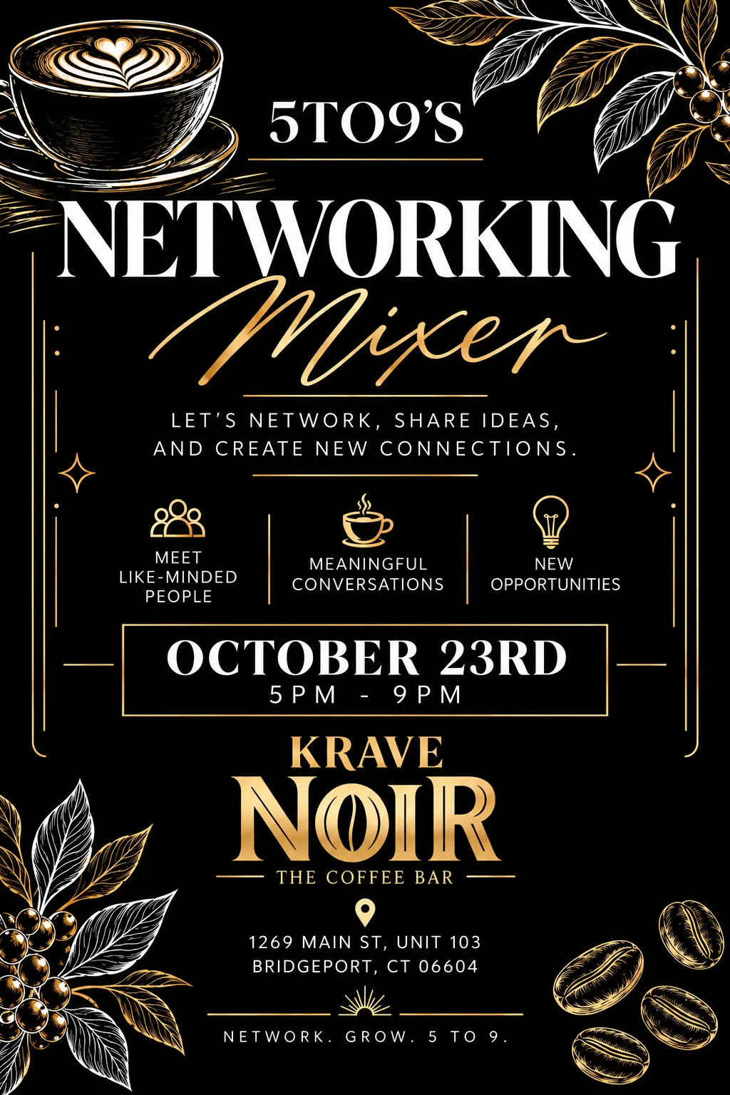 5to9 Networking Mixer: Coffee Bar Edition