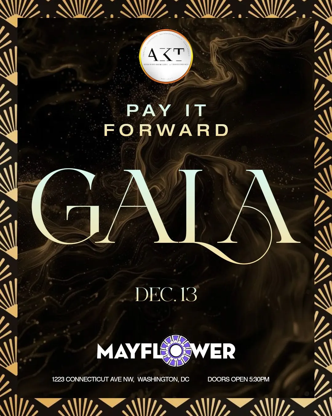Acquiring Knowledge For Transcendence "Pay It Forward" Gala