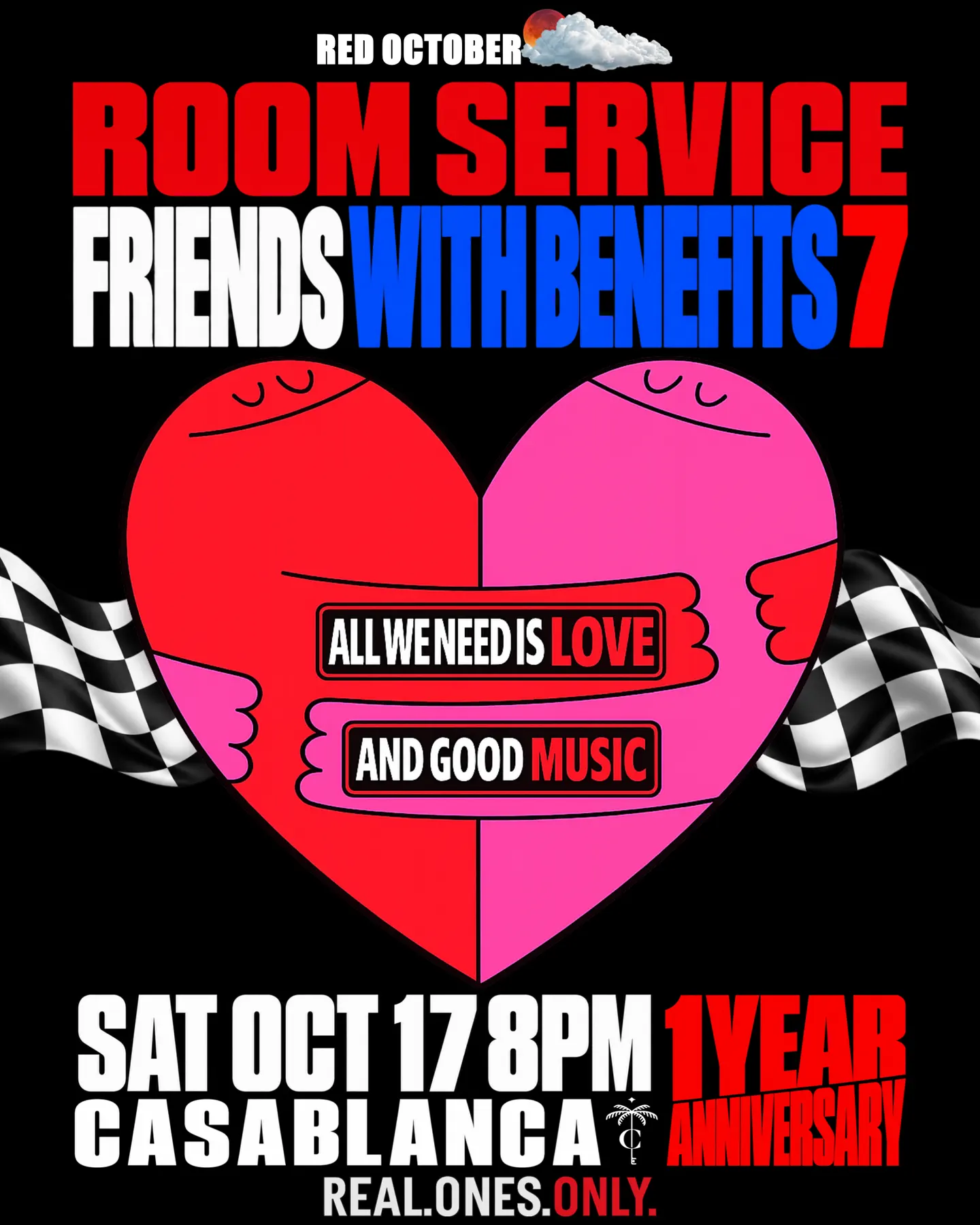 FRIENDS WITH BENEFITS RO 1 YEAR ANNIVERSARY. PARTY. MEETUP. GAME NIGHT. REAL ONES ONLY.