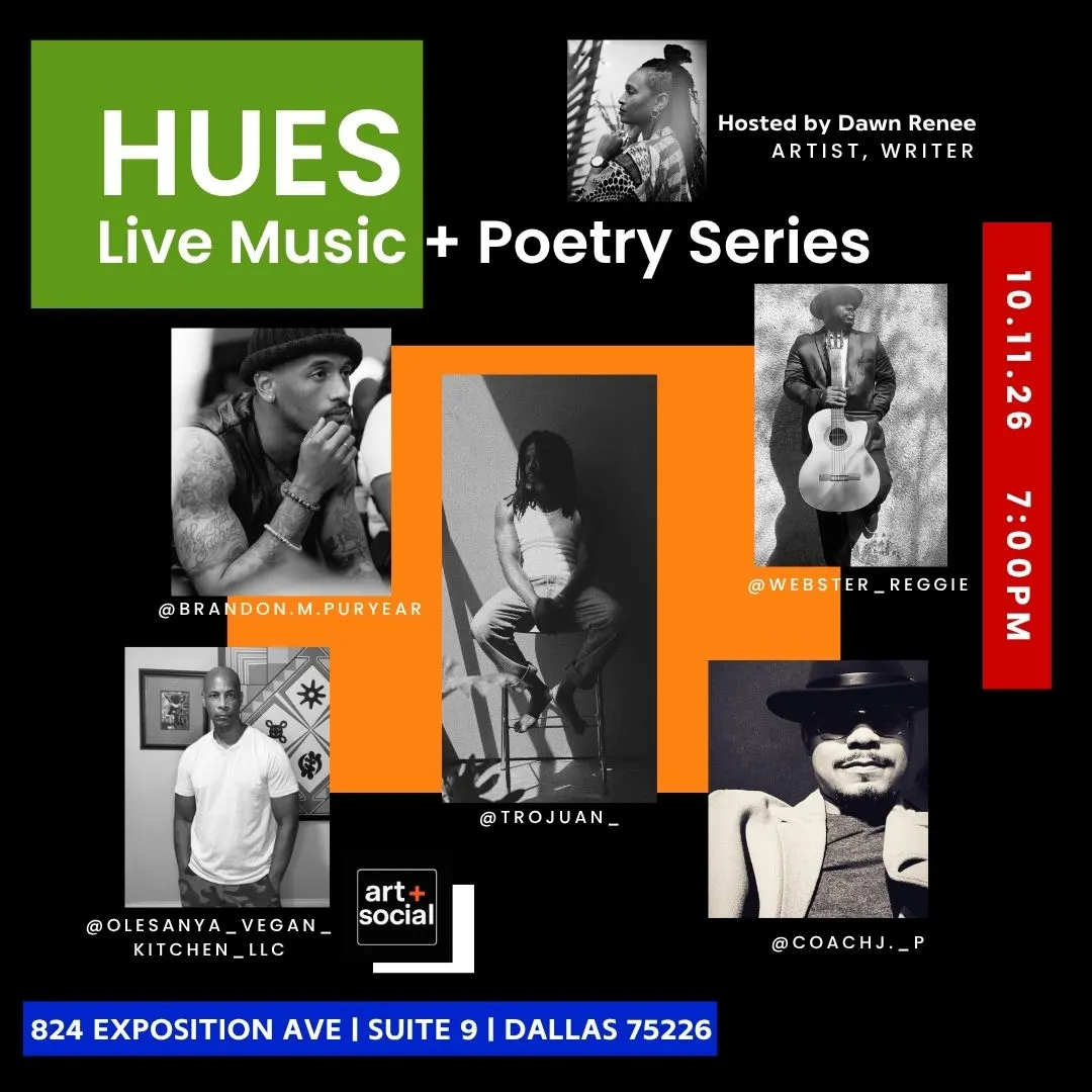 HUES:Live Music and Poetry Series