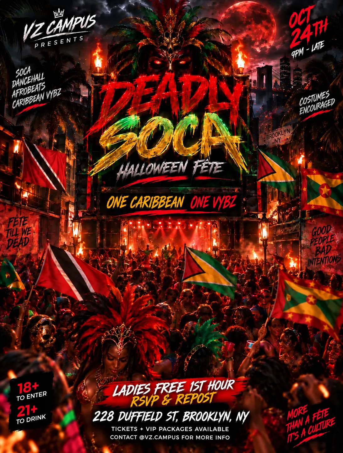 DEADLY SOCA (Halloween Fete)