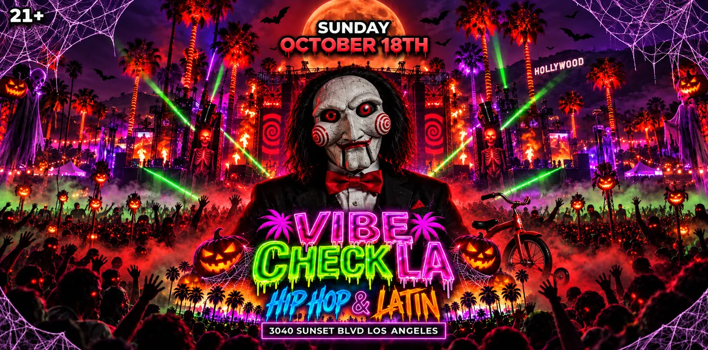 18+ 🔪 VIBE CHECK LA: JIGSAW’S HALLOWEEN