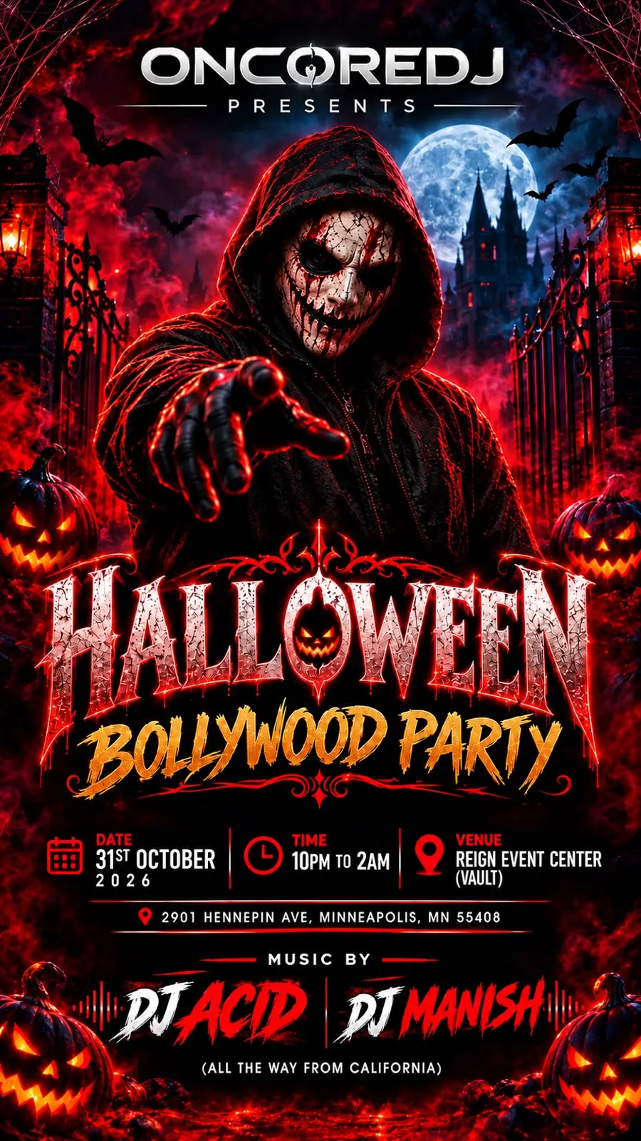 Halloween Bollywood Party