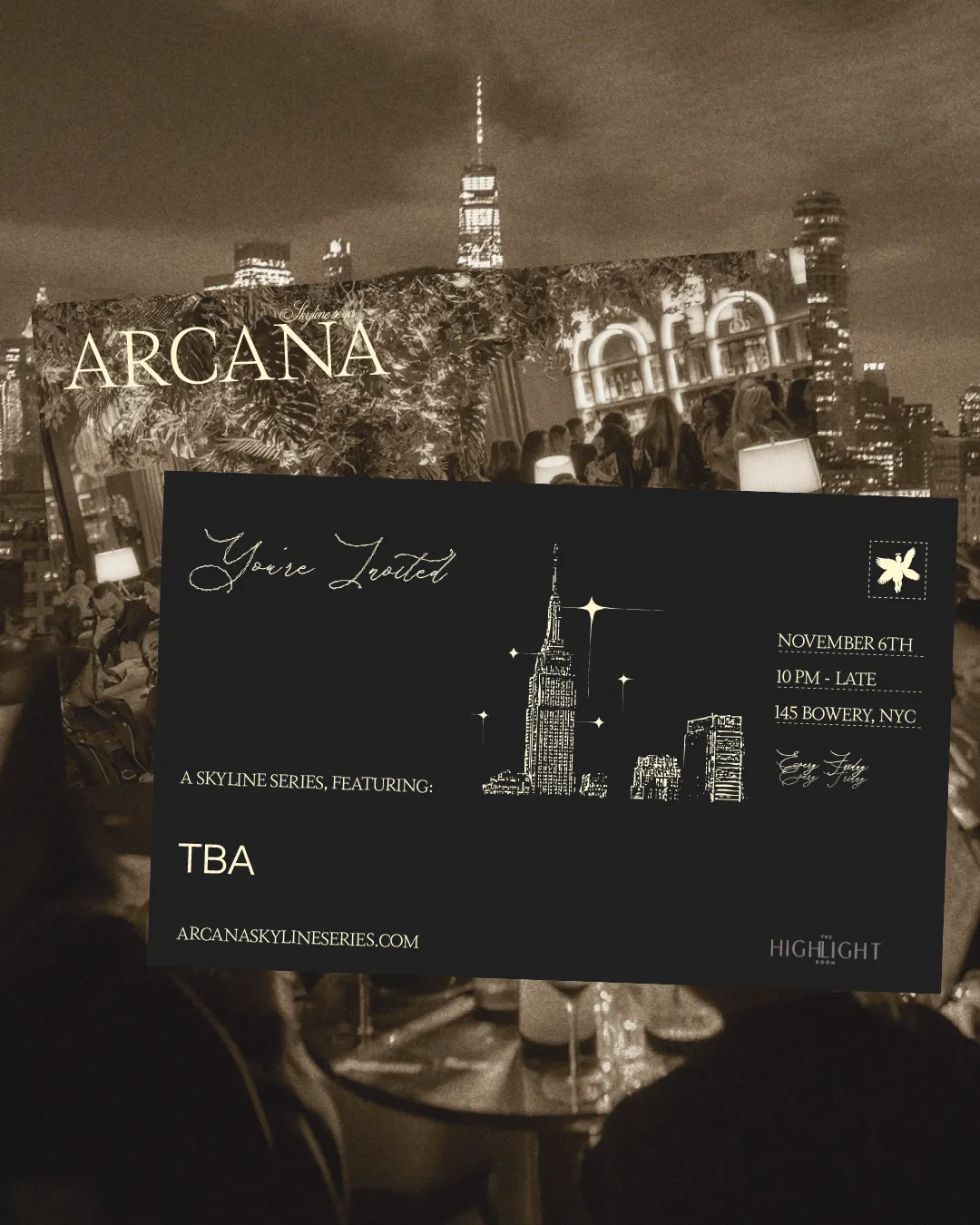 arcana skyline series // 11.6.26