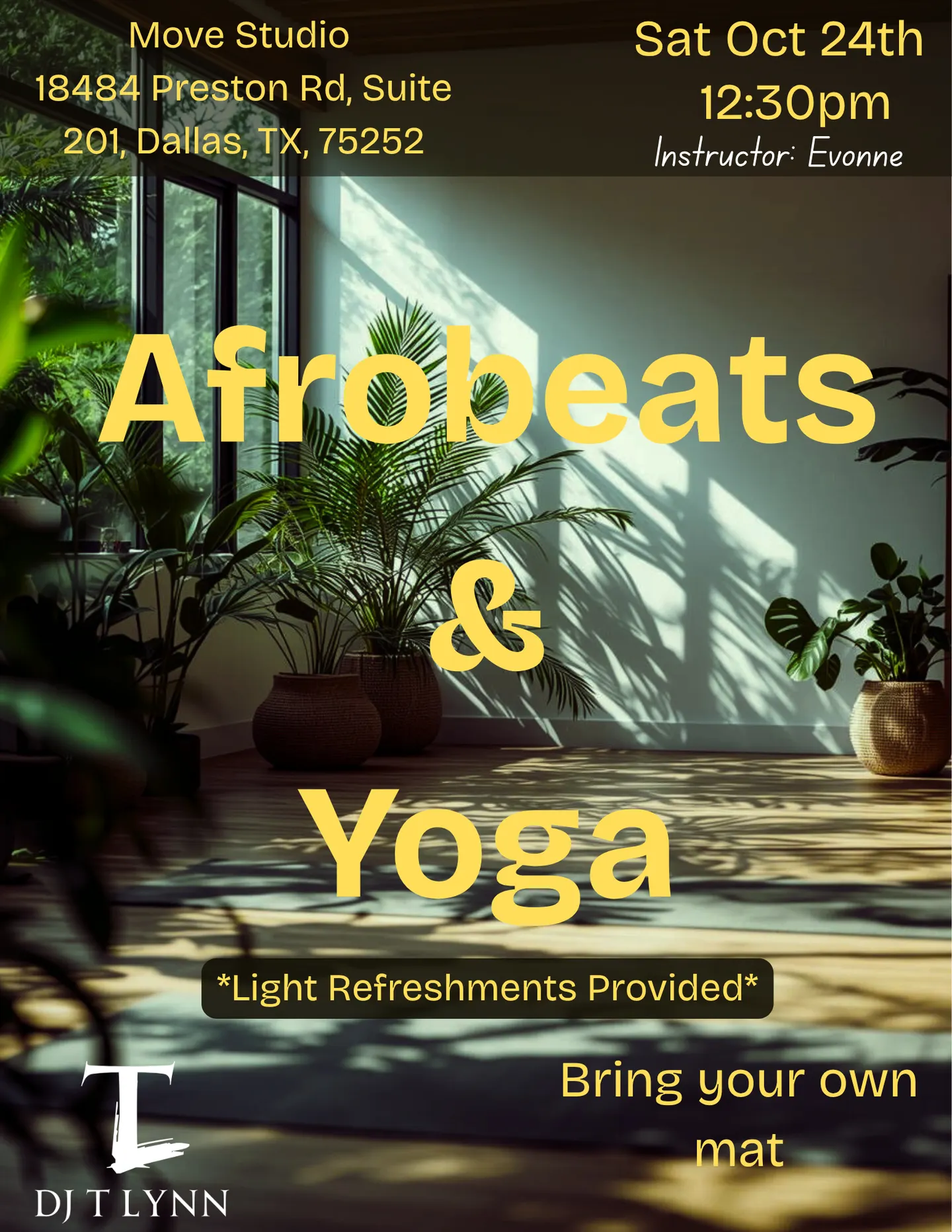 Afrobeats & Yoga: Dallas