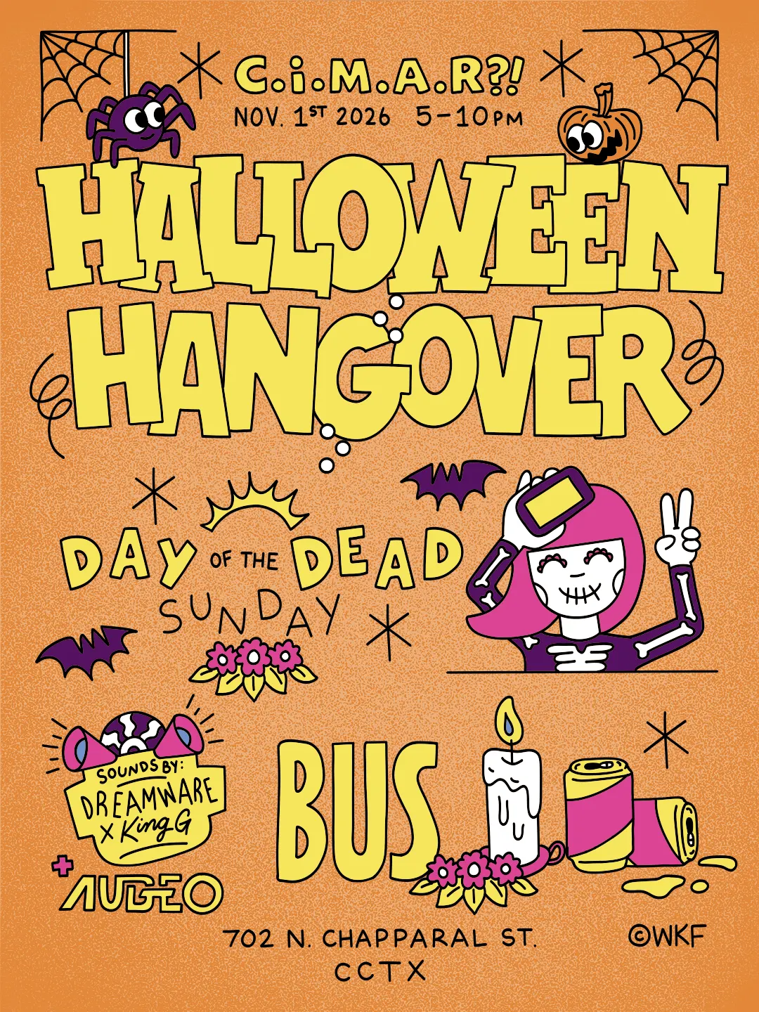 CIMAR?! A HALLOWEEN HANGOVER PARTY.