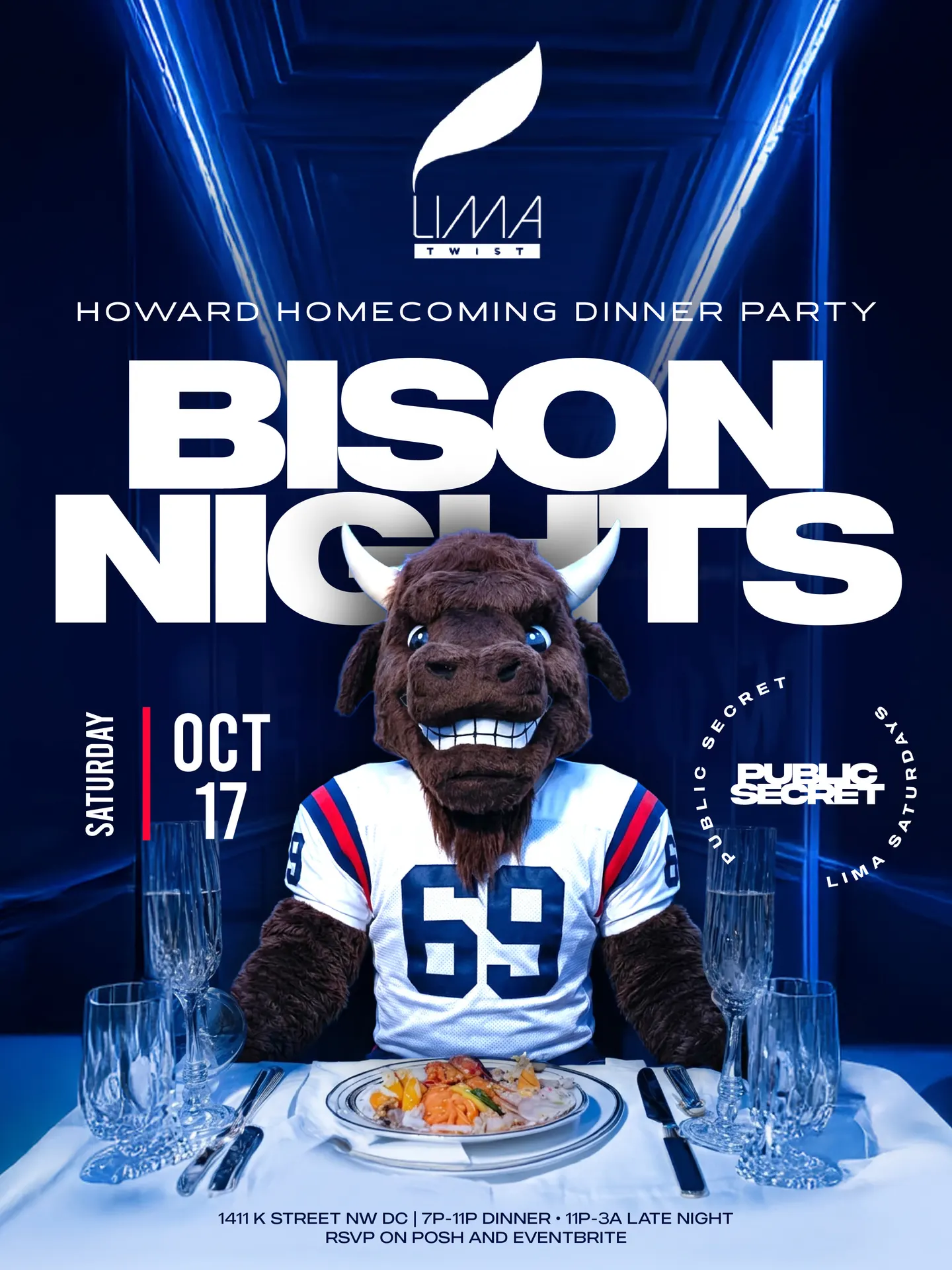 Howard🦬 Homecoming Saturday Night @LimaTwistDC