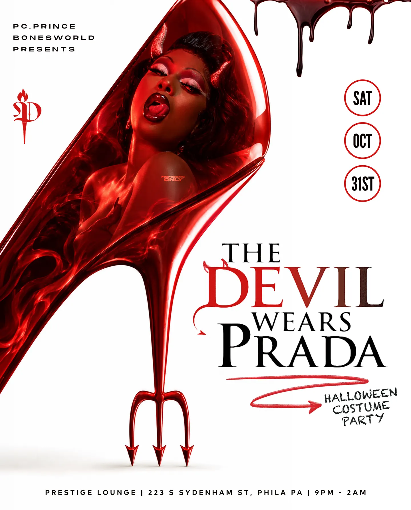 THE DEVIL WEARS PRADA // HALLOWEEN COSTUME PARTY