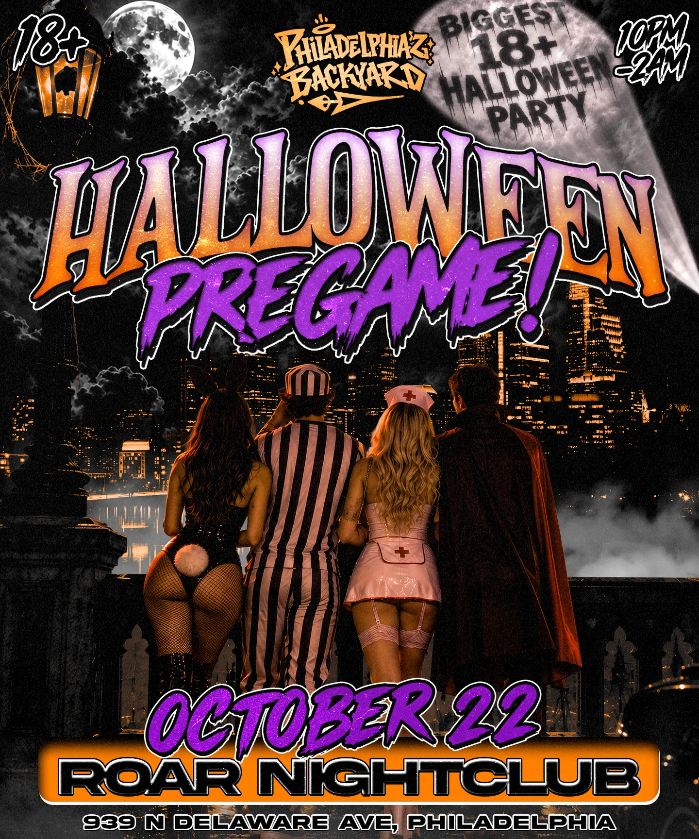 ๐ PHILADELPHIA HALLOWEEN PREGAME ๐