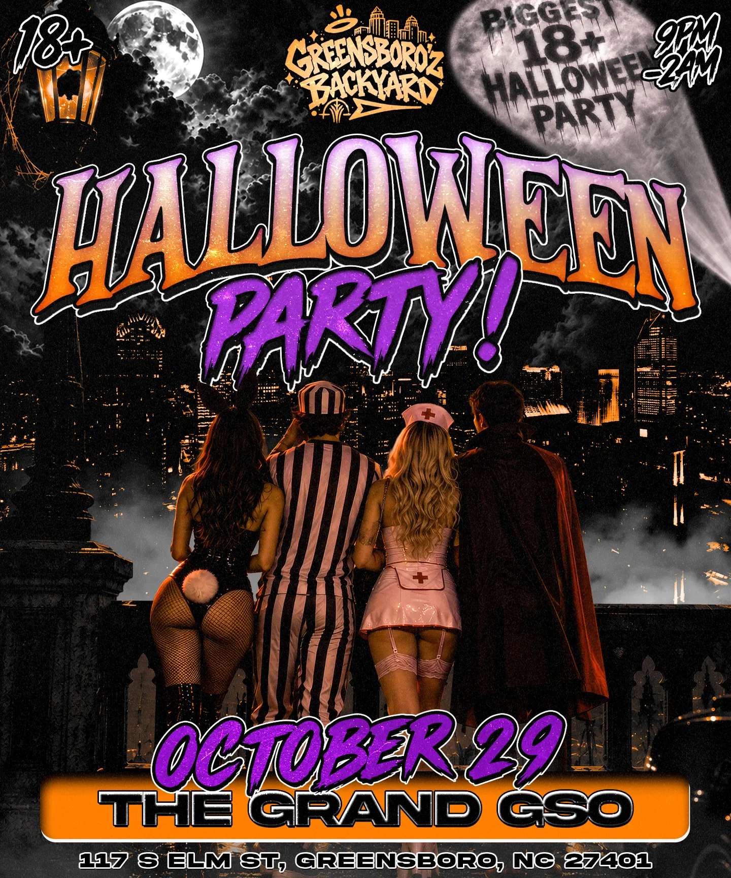 🎃 GREENSBORO HALLOWEEN 🎃