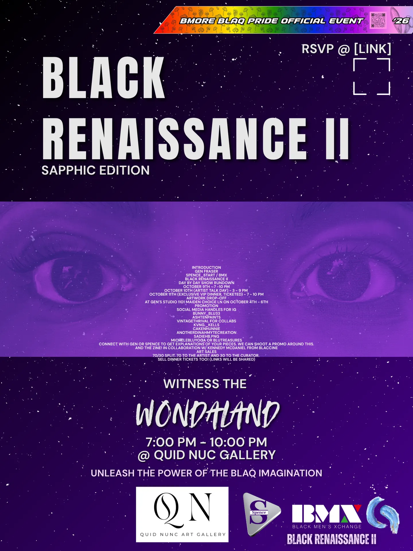 Black Renaissance II: Violet Vibes Dinner Experience