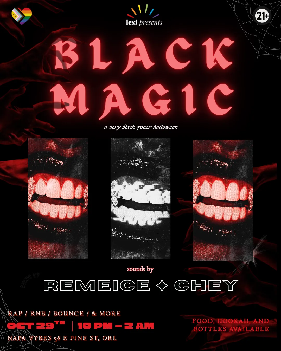 BLACK QUEER HALLOWEEN : LEXI PRESENTS