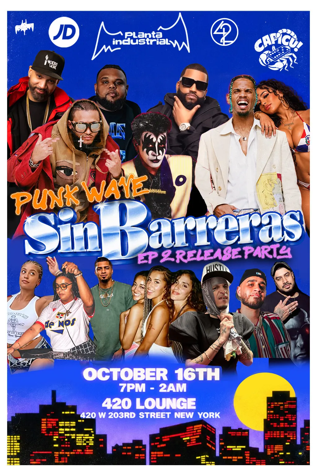 Punk Wave Sin Barreras EP2 Release Party