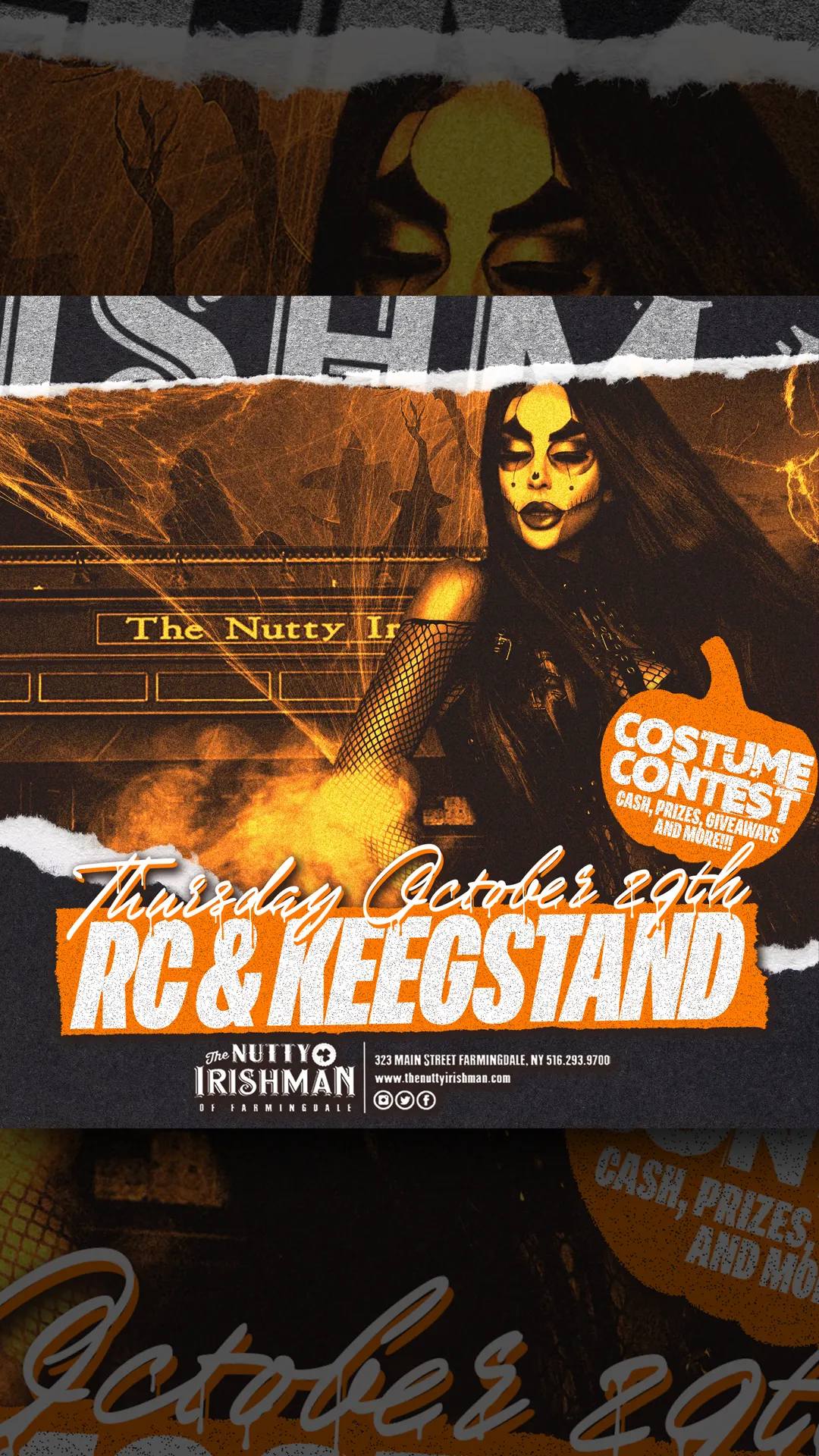 Halloweekend at The Nutty Irishman - Thursday, October 29th Speedpass