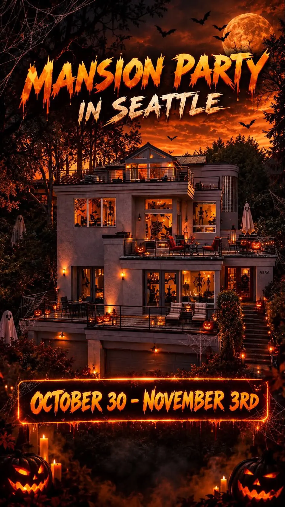 Halloween Mansion Party