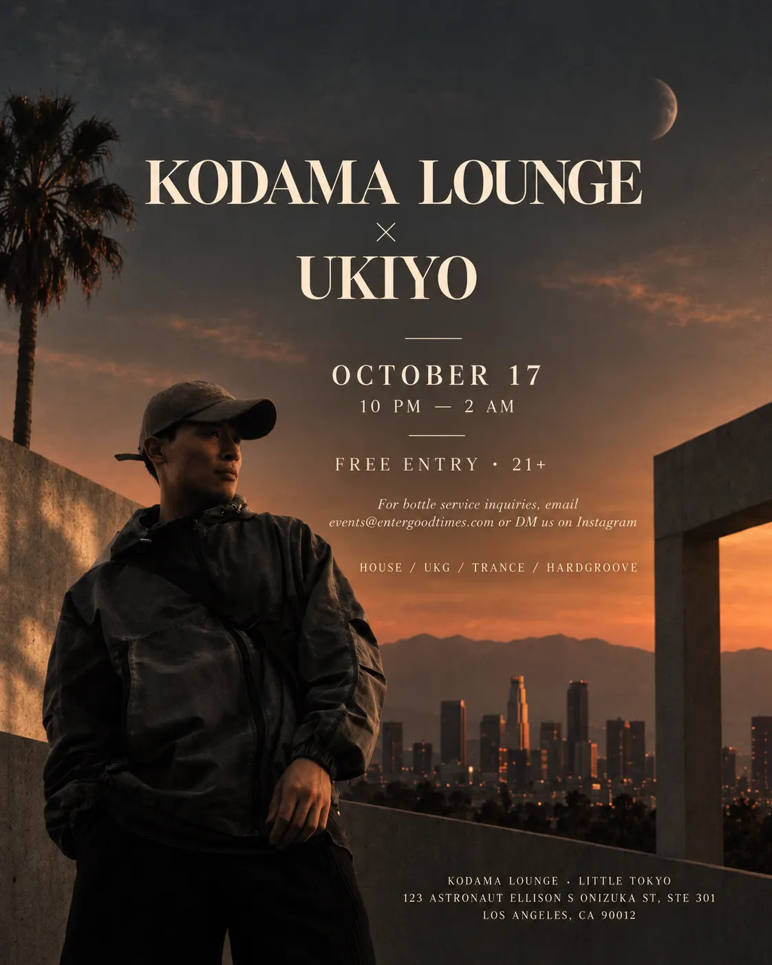 OCT 17: UKIYO SESSIONS × KODAMA LOUNGE 🌿🪩