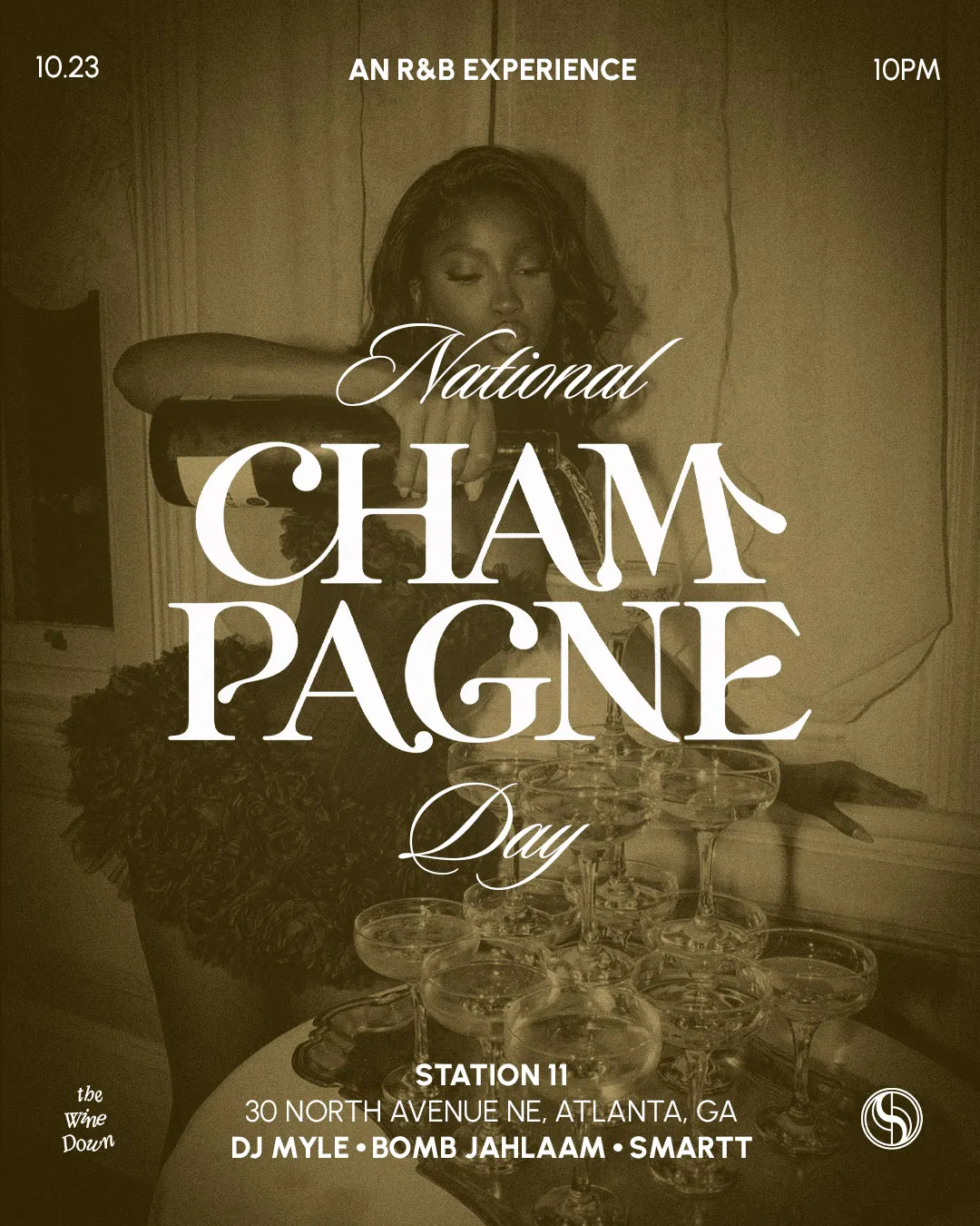 The Wine Down: An R&B Party (ATL) — National Champagne Day