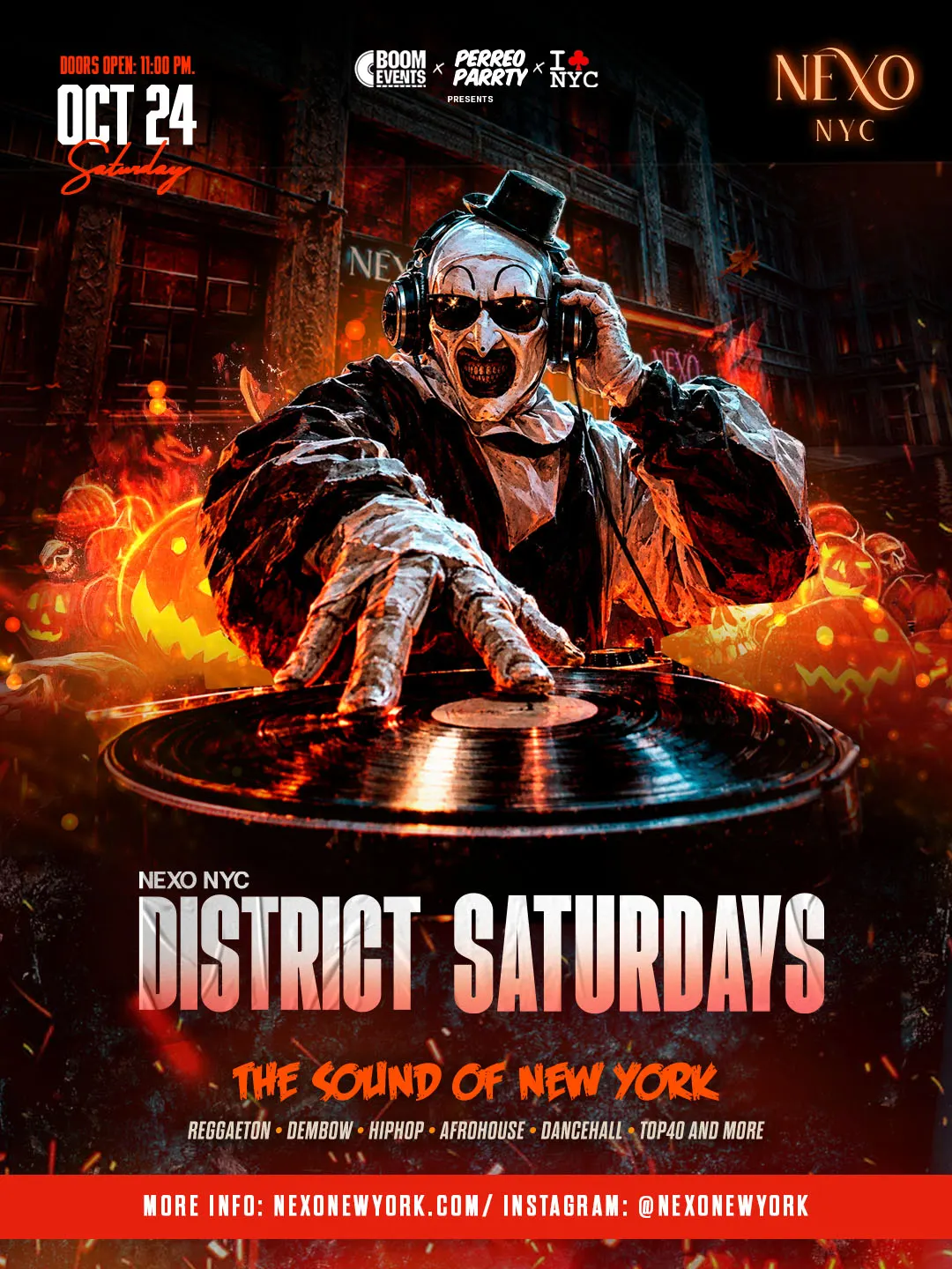 Halloween Parrty at District Saturdays at Nexo Midtown NYC Nightclub