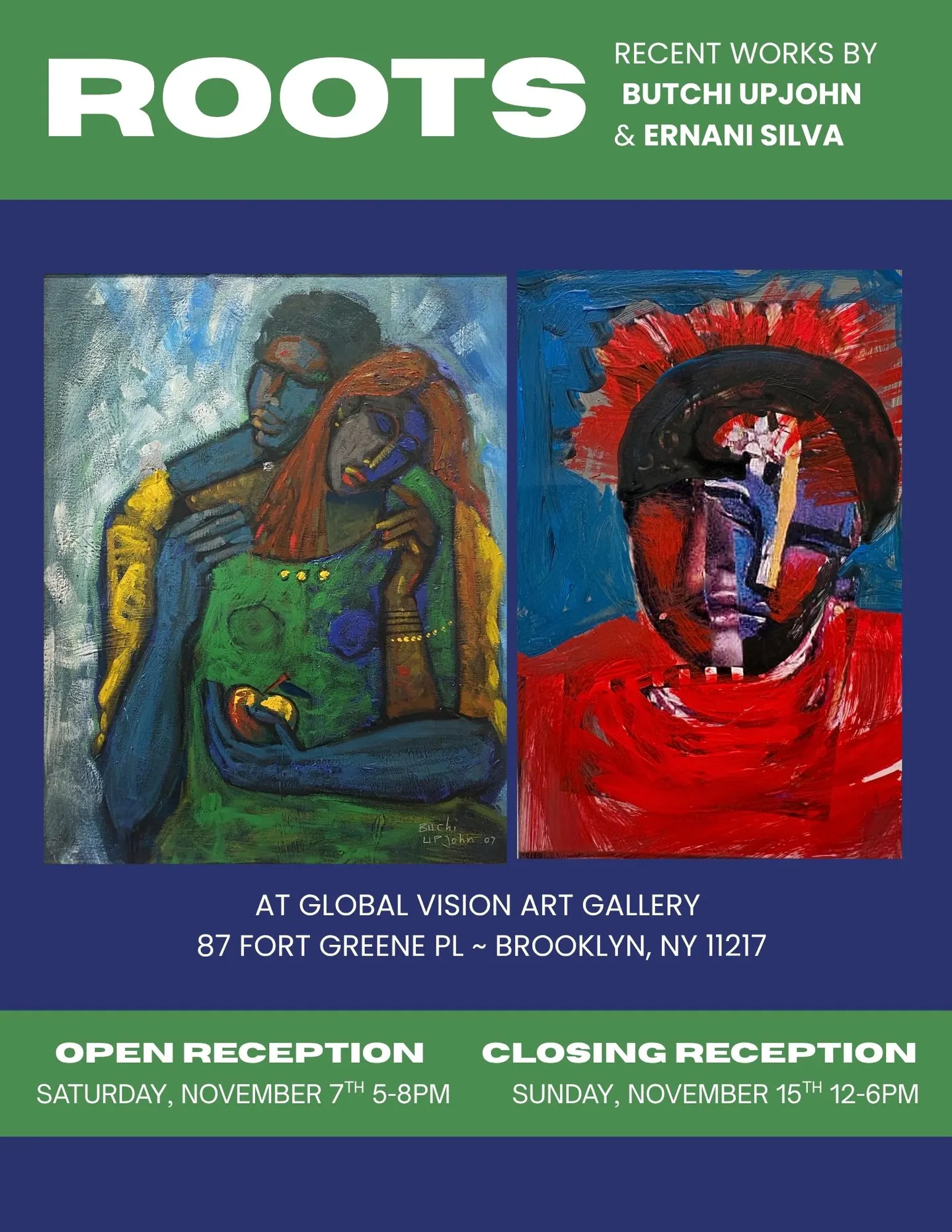 ROOTS: Recent Works by Butchi UpJohn & Ernani Silva