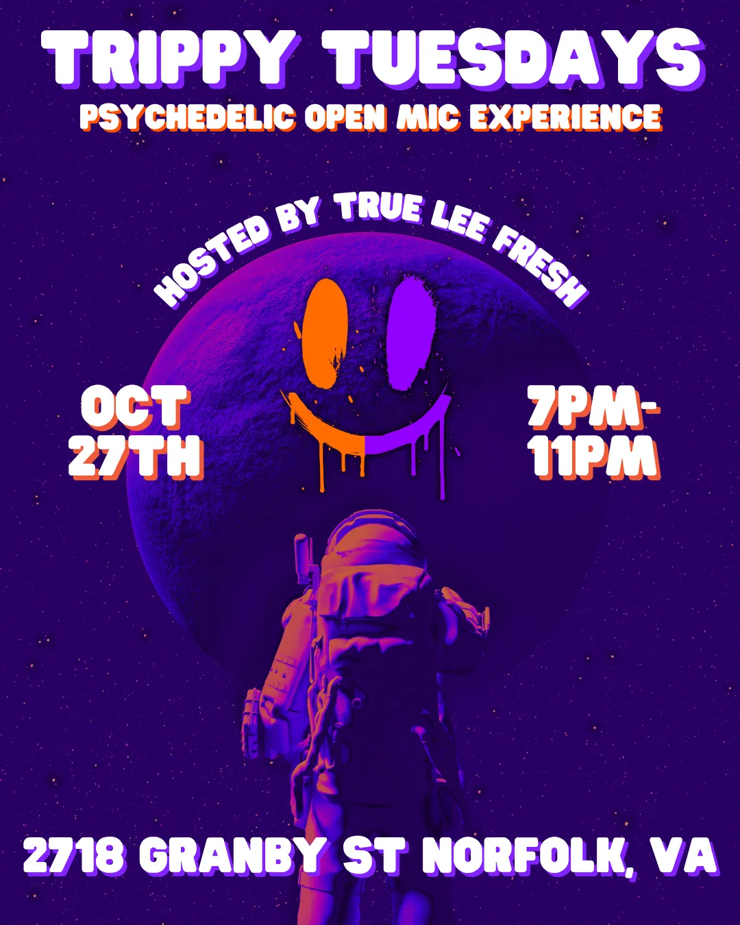 Trippy Tuesday Psychedelic Open Mic Experience