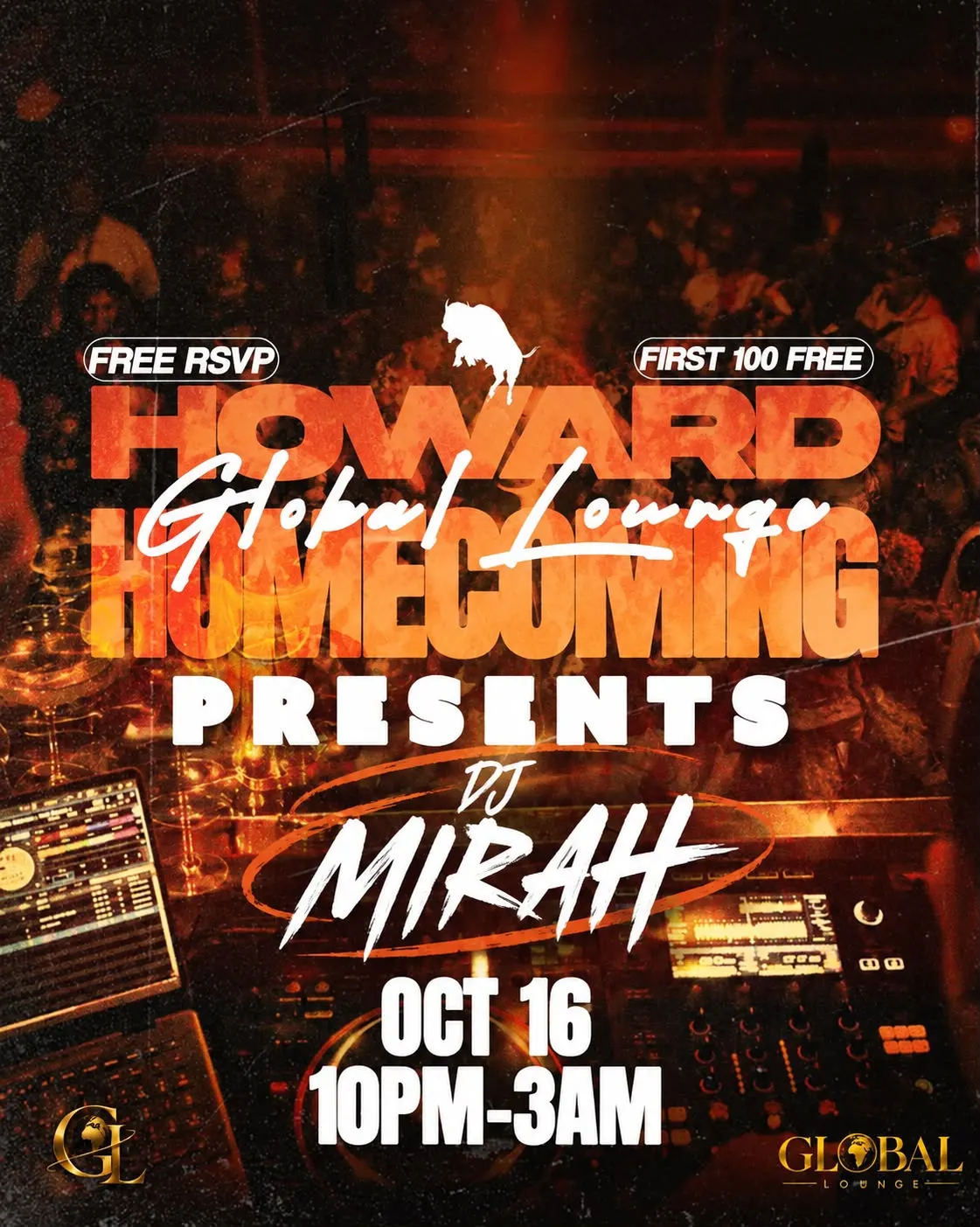 GLOBAL LOUNGE PRESENTS: HOWARD HOMECOMING